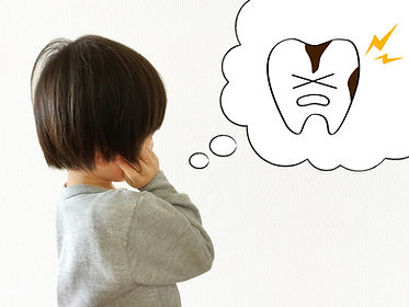 歯が痛い子ども