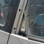 Damaged car; Photo courtesy of the photographer