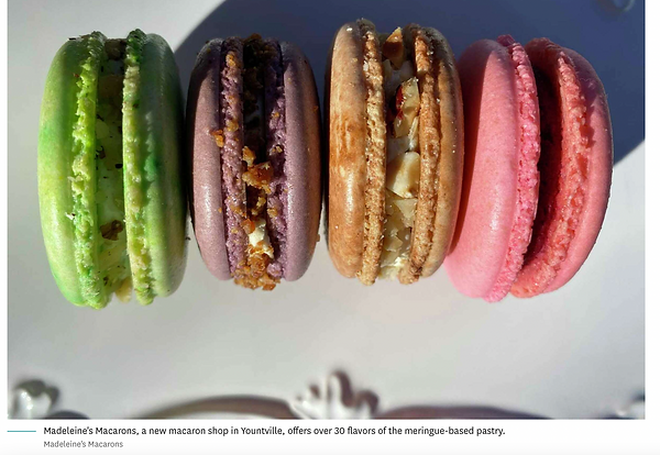 Savory Macarons by San Francisco Chronicle