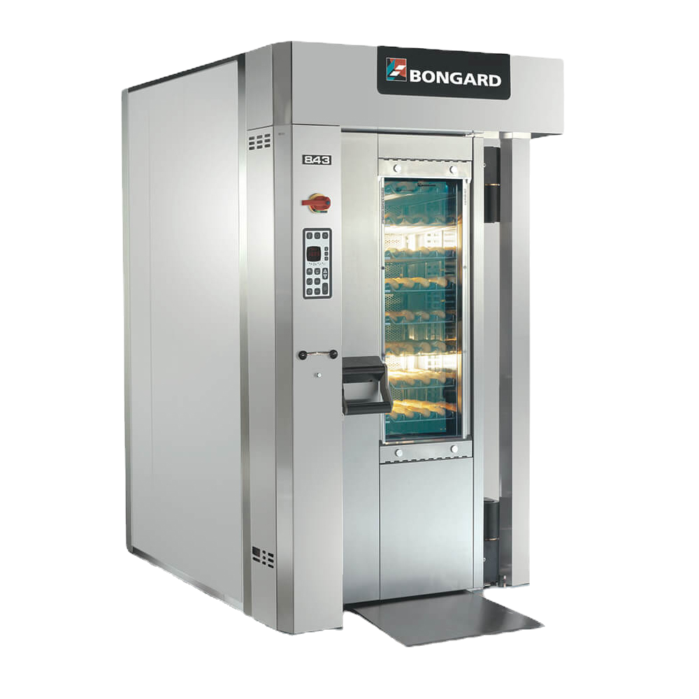 Cuptor rotativ pentru cărucior Bongard 8.43 MG pe gaz
