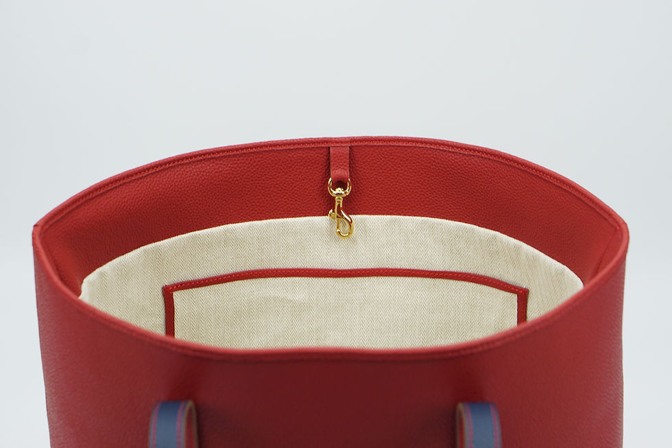 Thumbnail: Tote Daily Navy Blue / Red