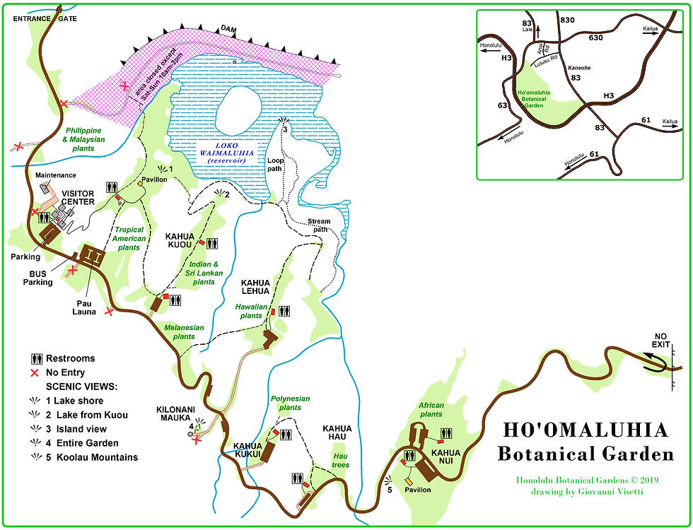 Map from honolulu.gov