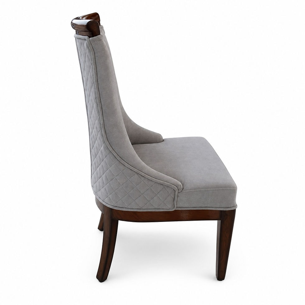 Thumbnail: PALLADIO 6 SEATER MARBLE-TOP DINING SET