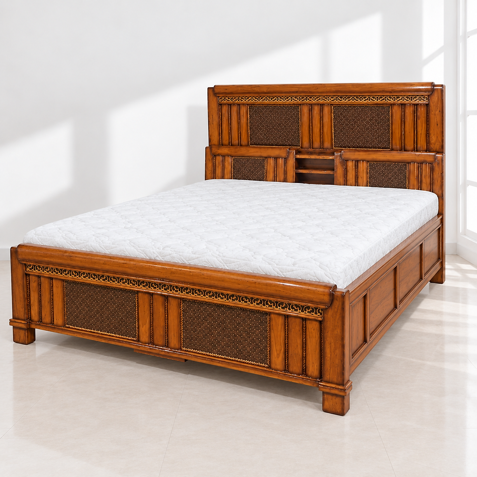 Thumbnail: The Canecrest Heritage Bed With Storage