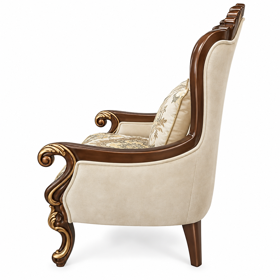 Thumbnail: OPULENT HIGH BACK SOFA CHAIRS
