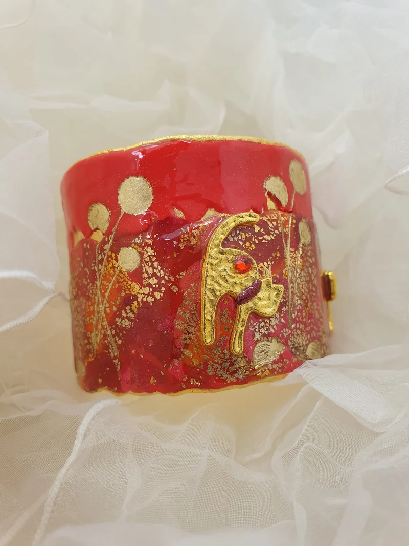 Miniaturbild: Cats & Mice / Cuff Bracelet