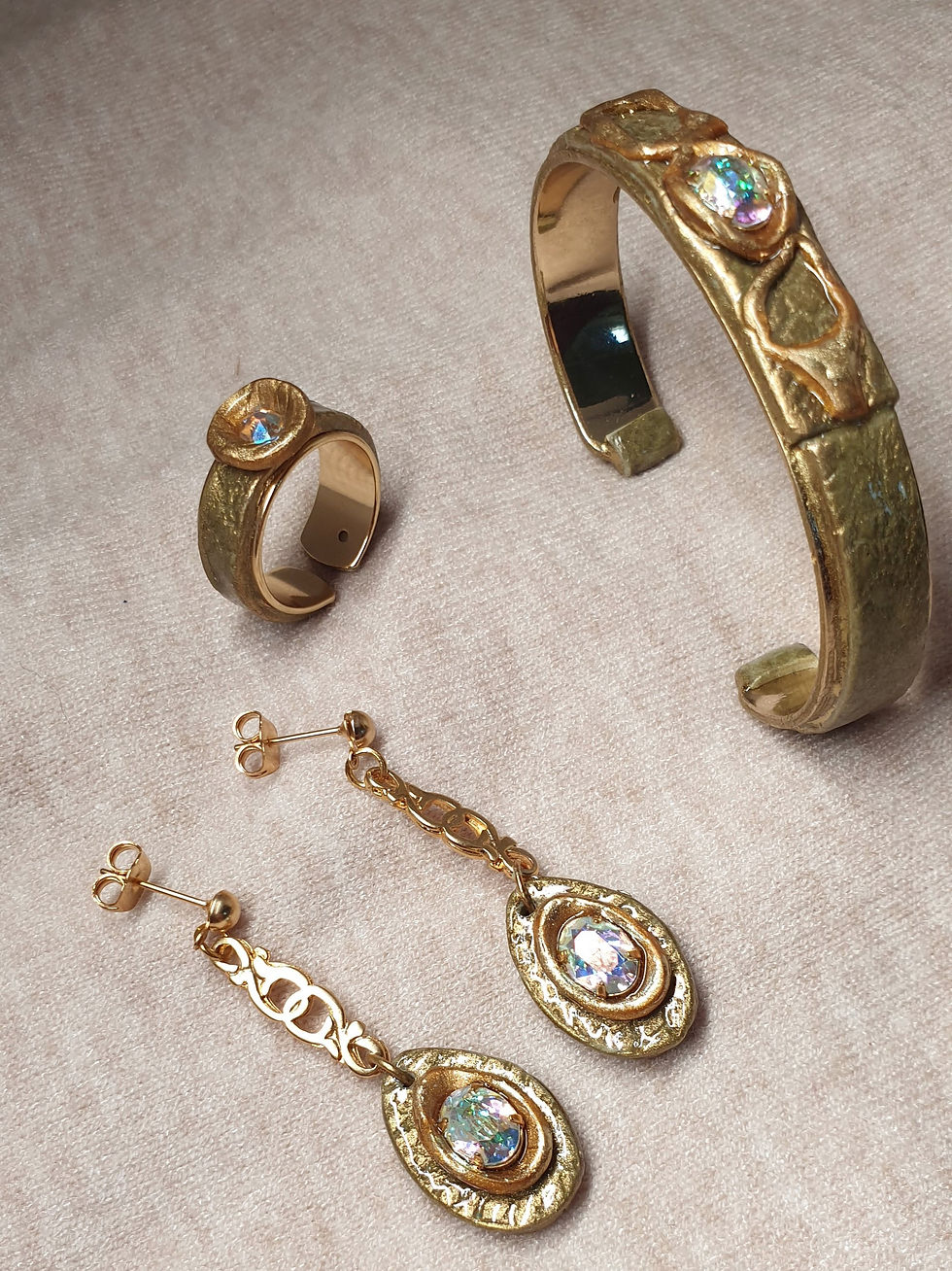 Miniaturbild: Elegant Jewellery Set shiny sparkling Juliette K Art