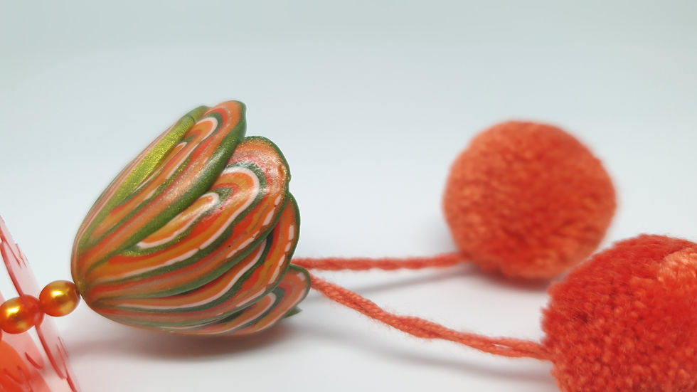 Miniaturbild: Pom - Pom / Earrings