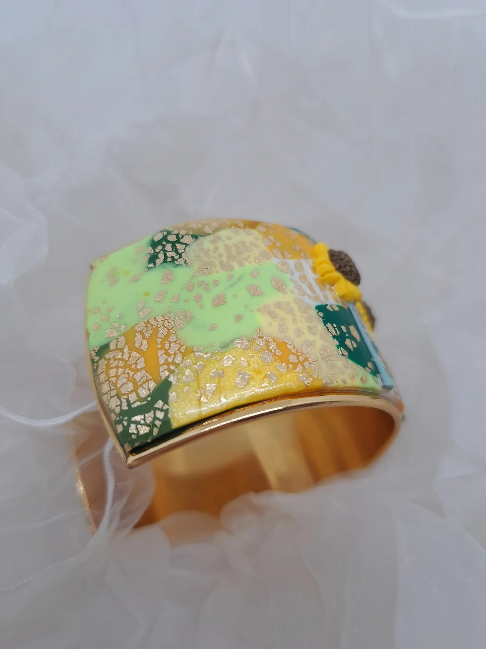 Miniaturbild: Sunflowers / Bracelet Cuff
