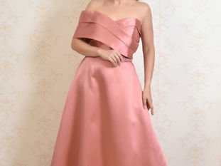 Vestido de festa para madrinha para alugar na Duquesa Noivas, em Brasília