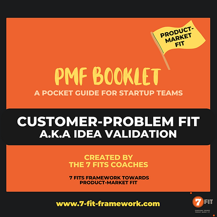 Customer-Problem Fit: Free PMF Booklet