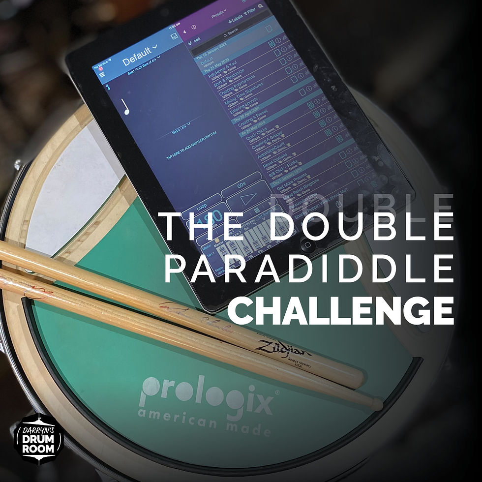 The Double Paradiddle Challenge // PDF Download