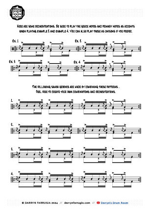 Thumbnail: The Pataflafla Samba Part 1 // PDF Download