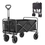 Thumbnail: Bente Collapsible Foldable Wagon Cart with All-Terrain Wheels, Large Capacity fo