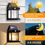 Thumbnail: Outdoor Solar Wall Light with Motion Sensor Waterproof LED Safety Light for Pati