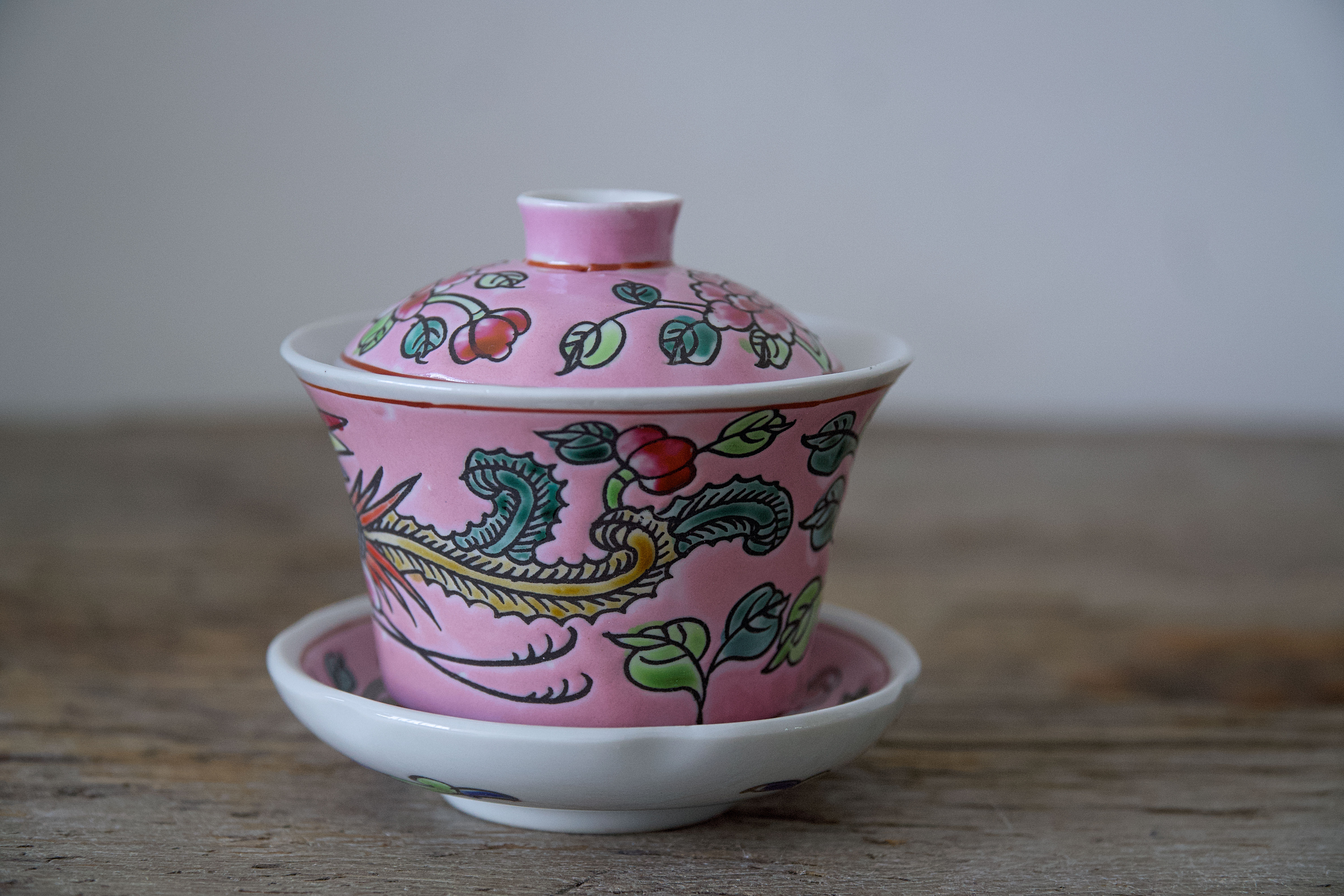 Pink Peranakan Gaiwan #2