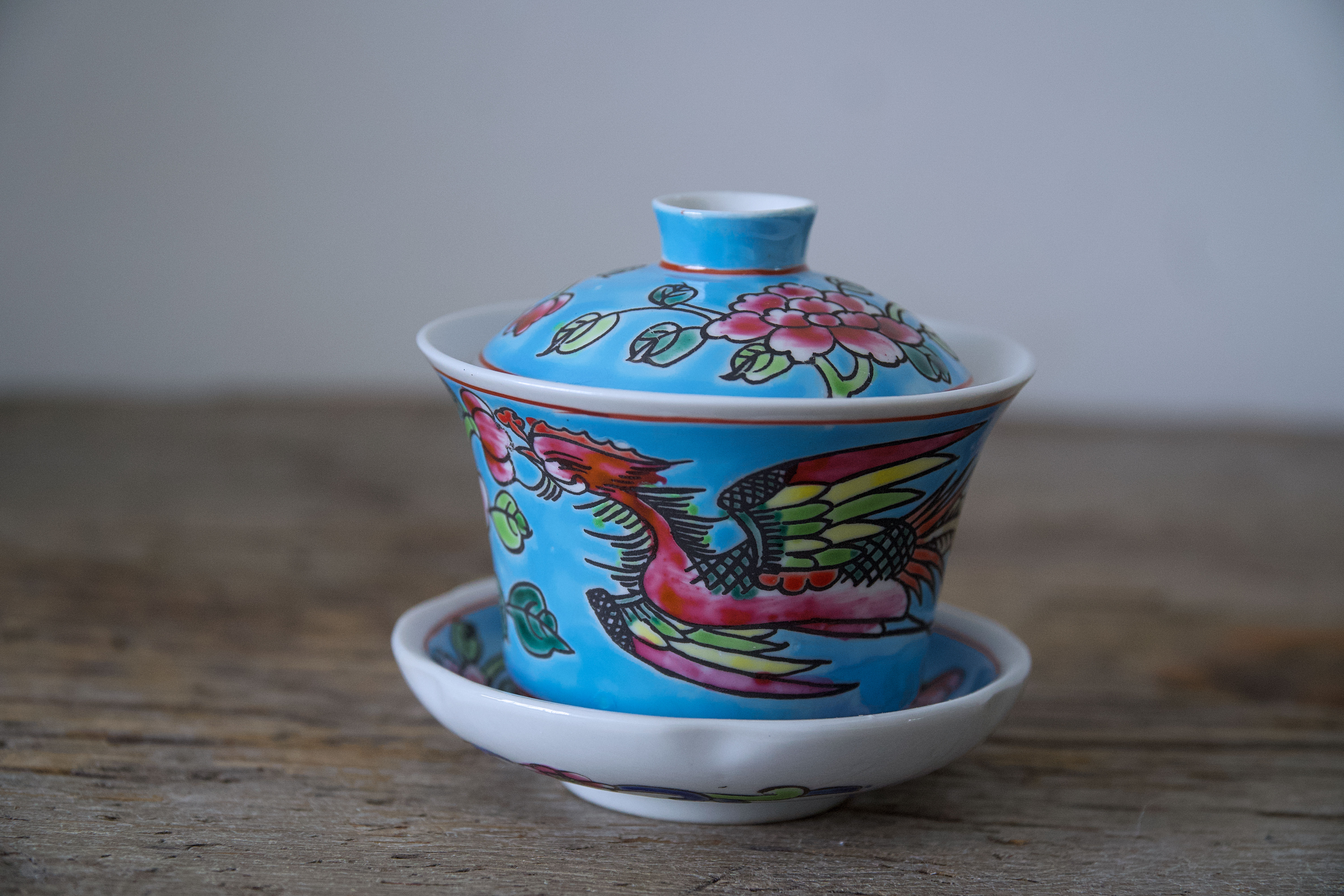 Azure Peranakan Gaiwan #2