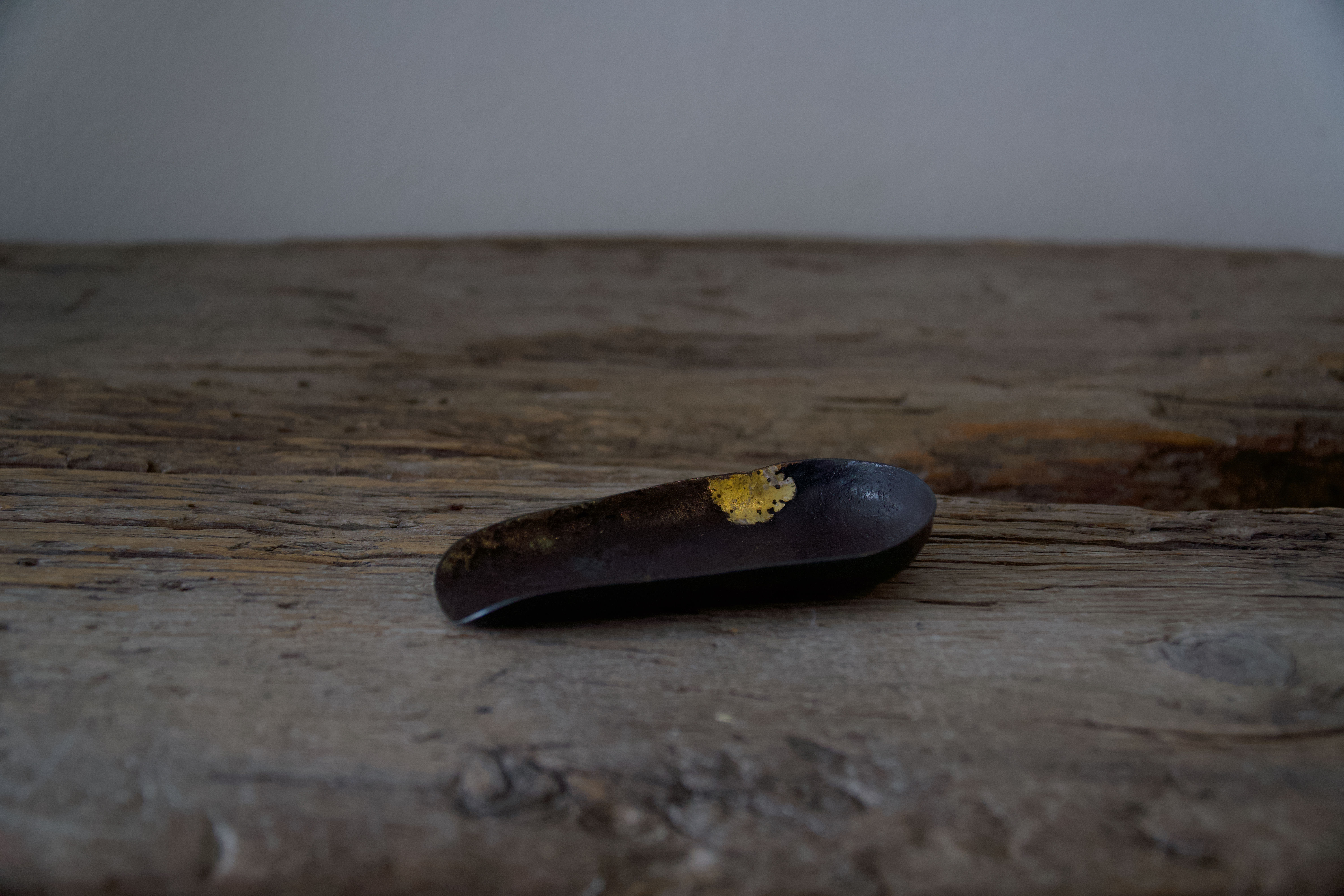 Sculpted Metal Tea Scoop with Embellishment