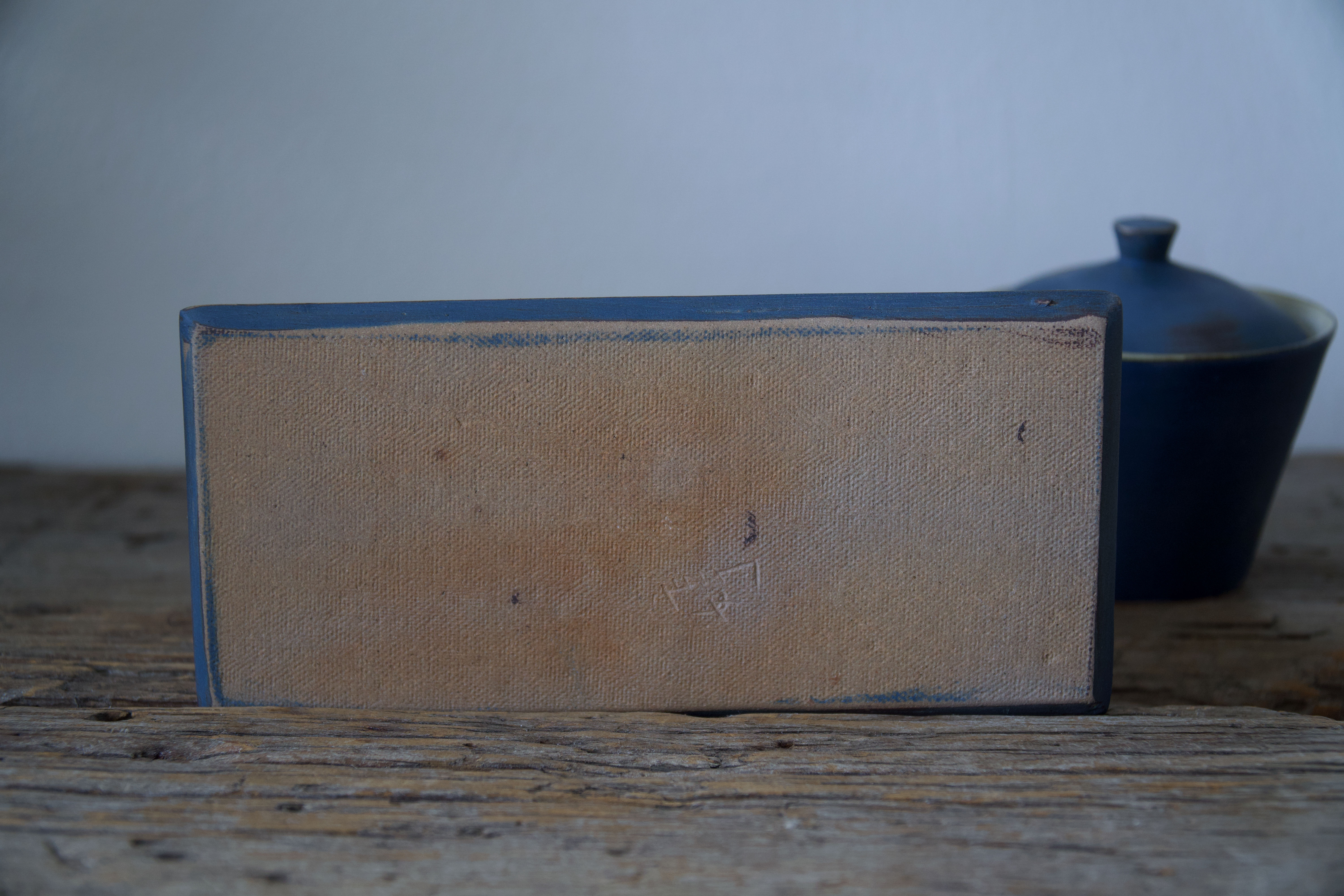 Ocean Blue Gaiwan with Rectangular Tray by Yang Hui Ting