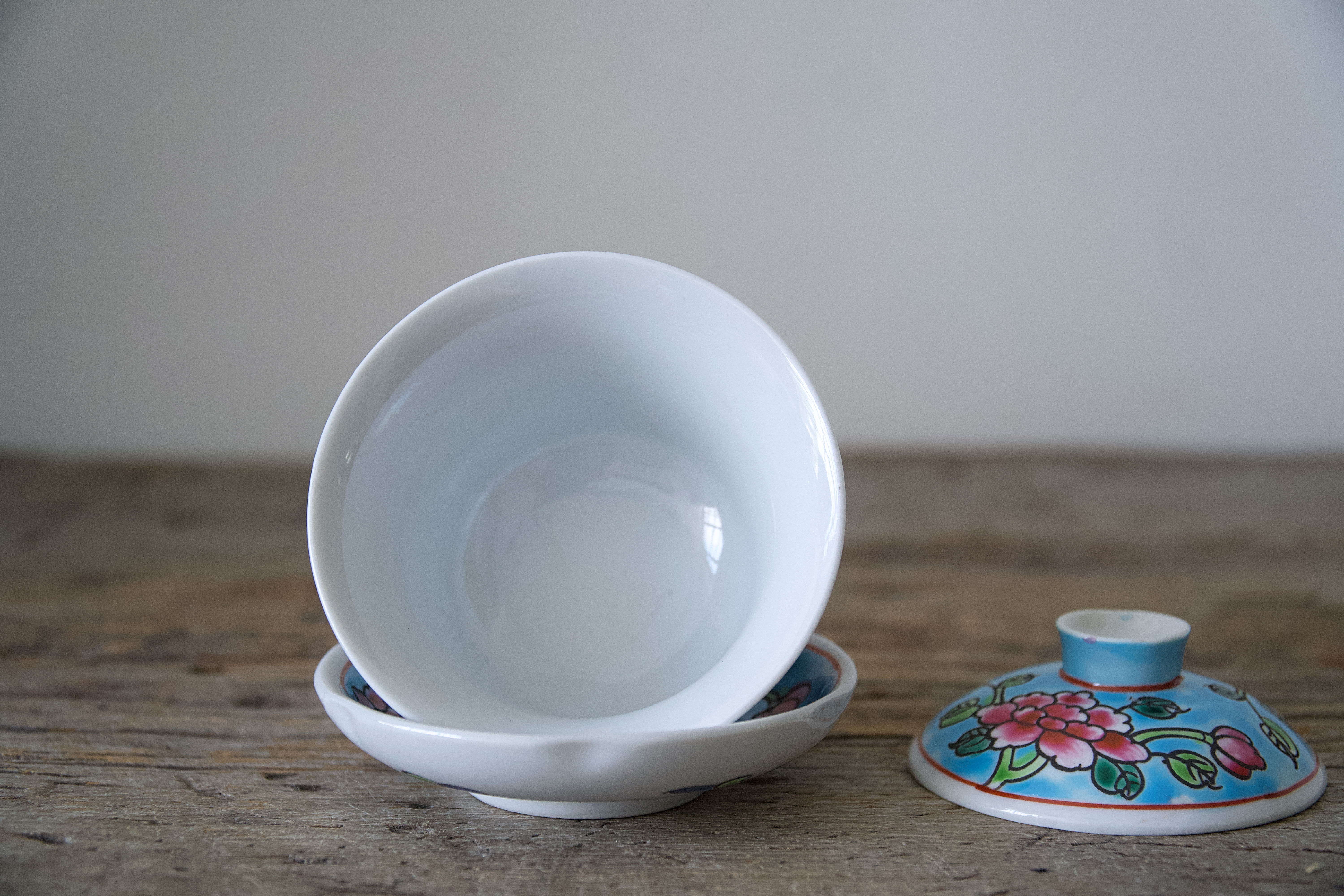 Azure Peranakan Gaiwan #1