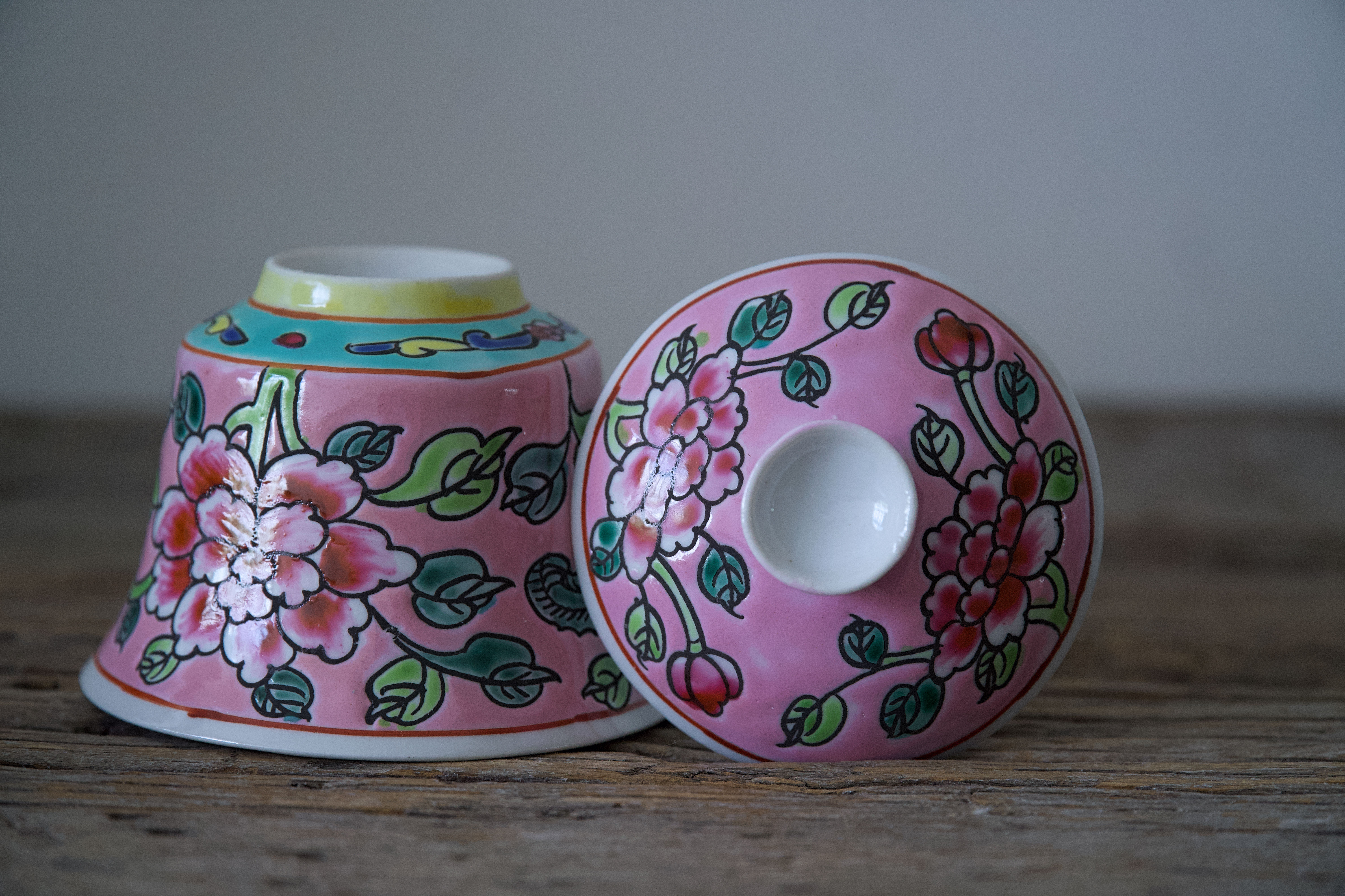 Pink Peranakan Gaiwan #2