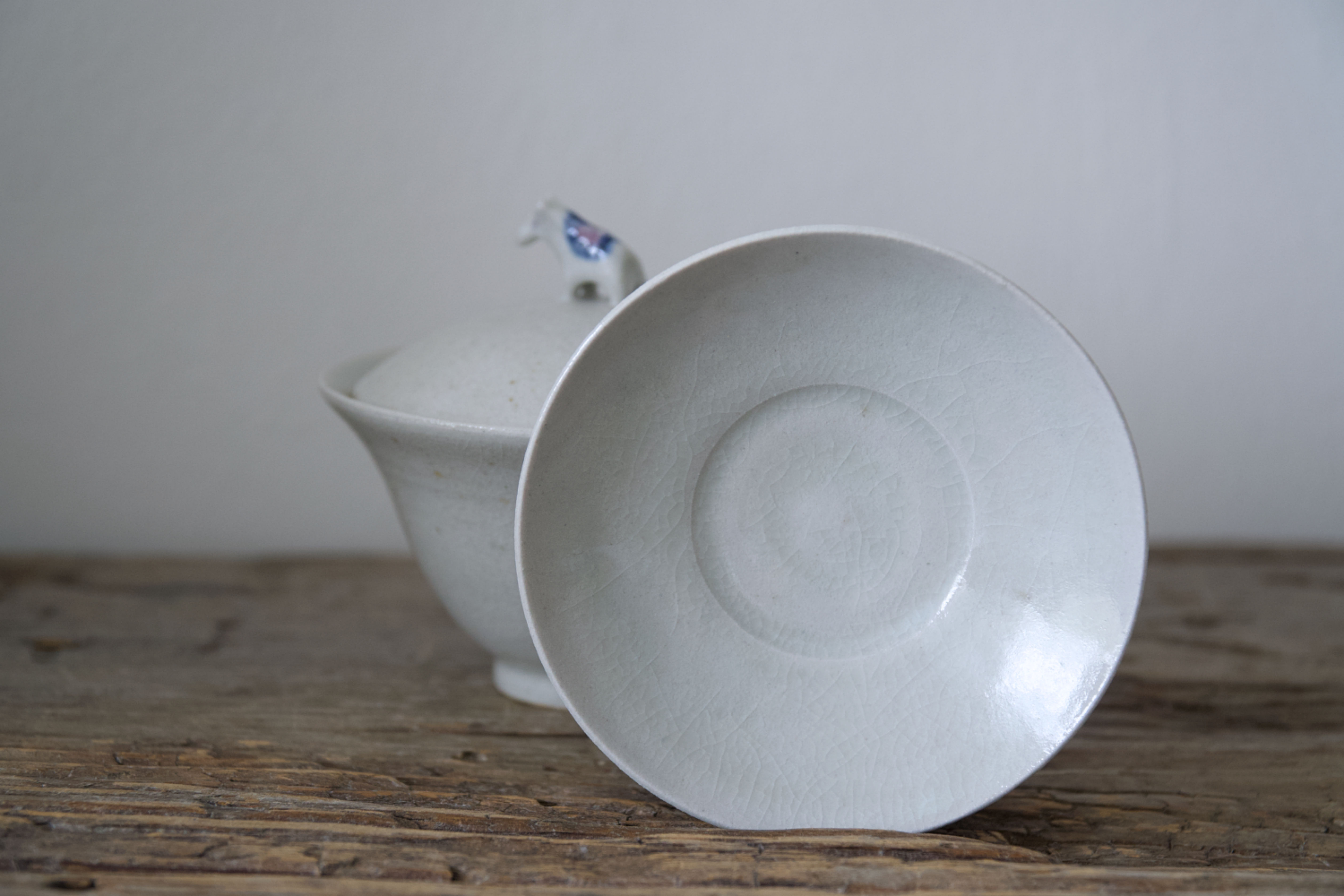 Porcelain Pony Gaiwan #1 by Yukiko Saito