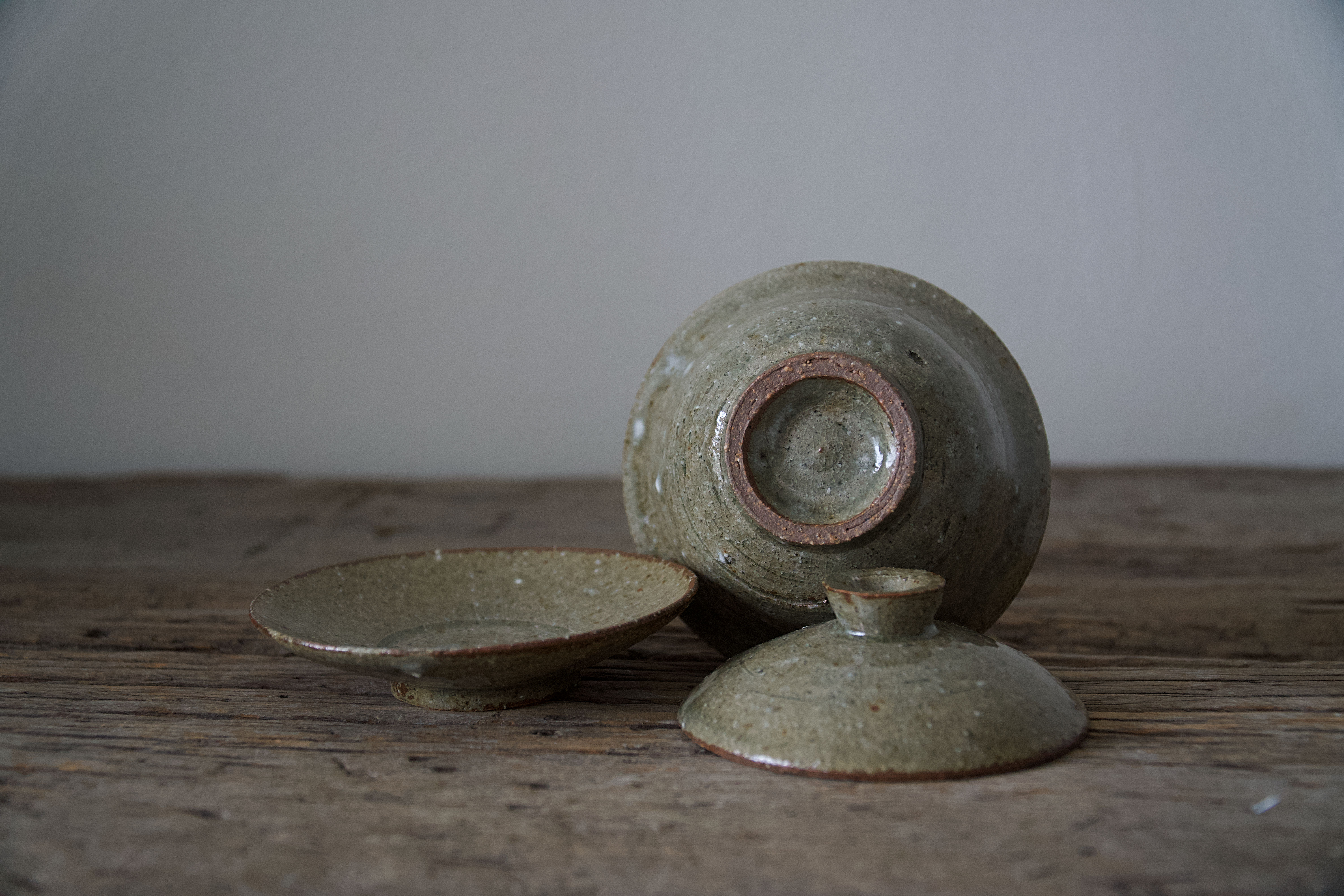Natural Mountain Clay Gaiwan #2 by Yukiko Saito