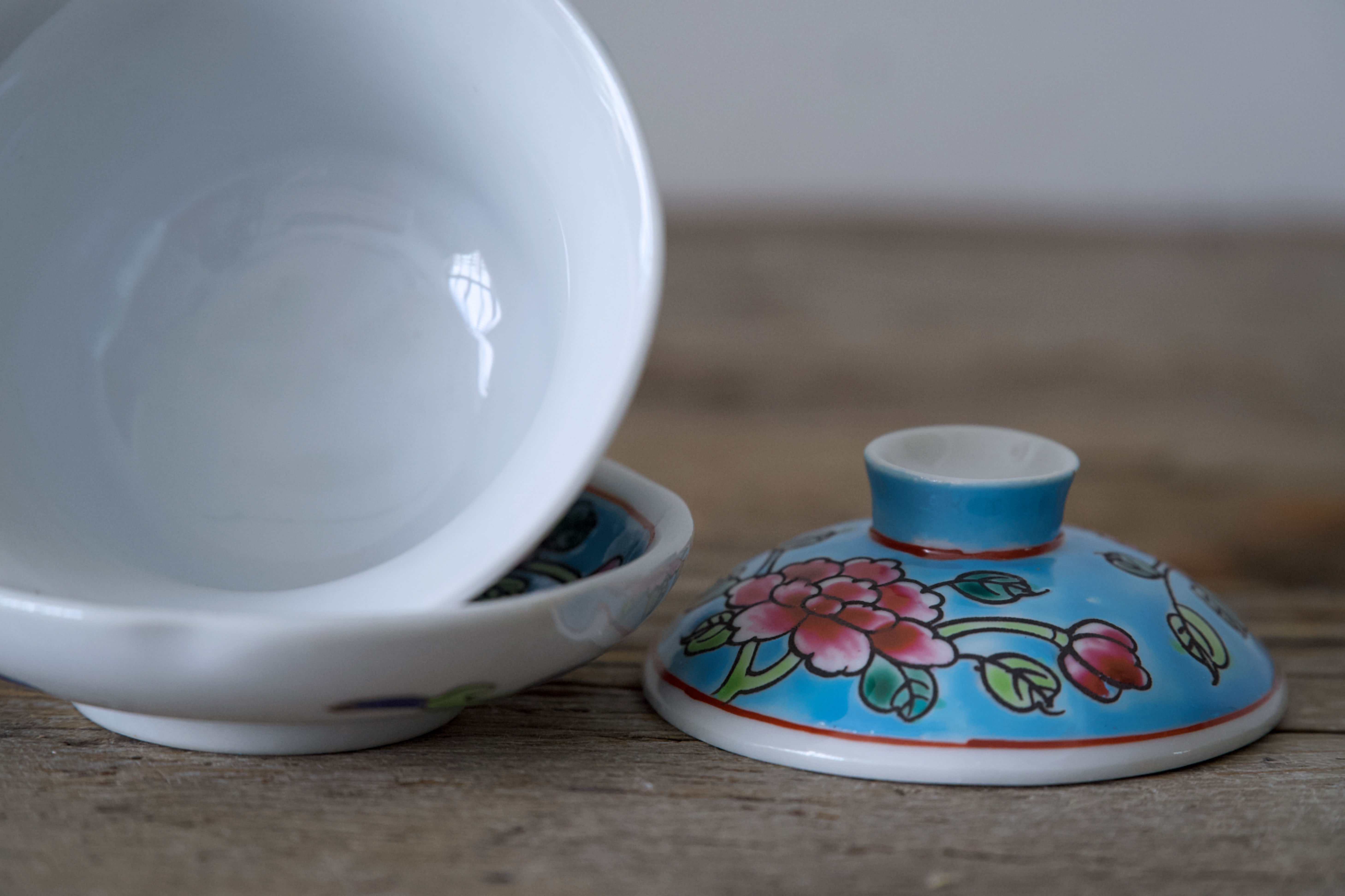 Azure Peranakan Gaiwan #2