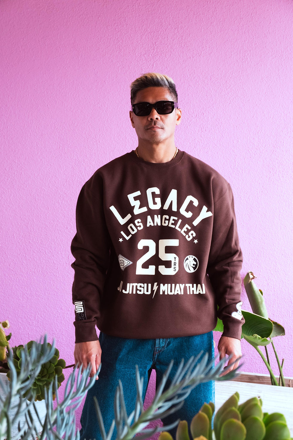 Brown Crew Neck Sweater