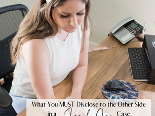 What Documents Do I Have to Give to the Other Side in a Family Law Case?