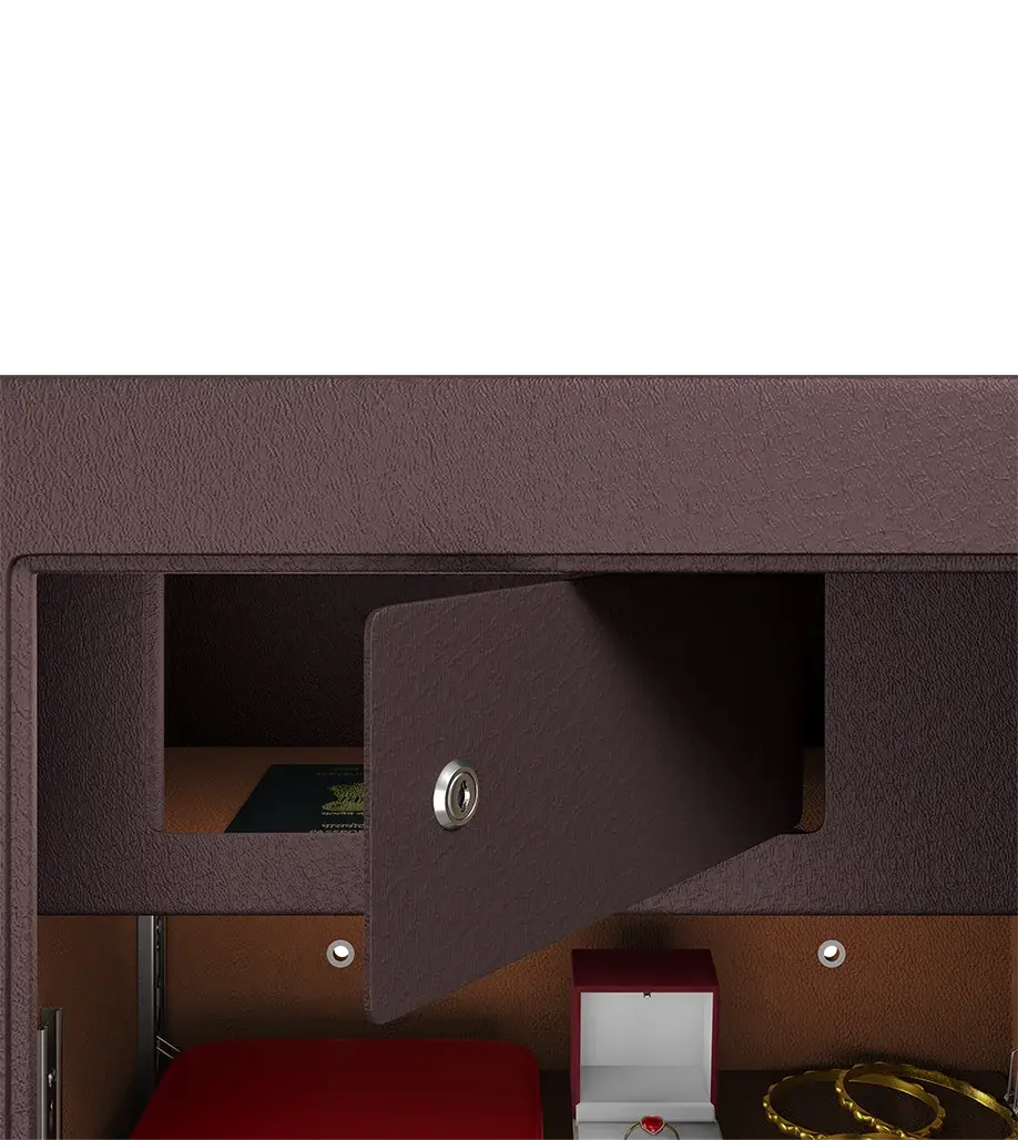 Thumbnail: Godrej Rhino Regal Key Lock Brown