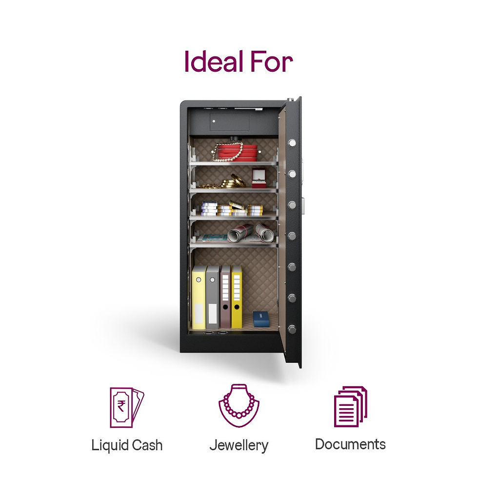Thumbnail: Godrej NX Advanced 370 L Digital + Biometric + Keylock