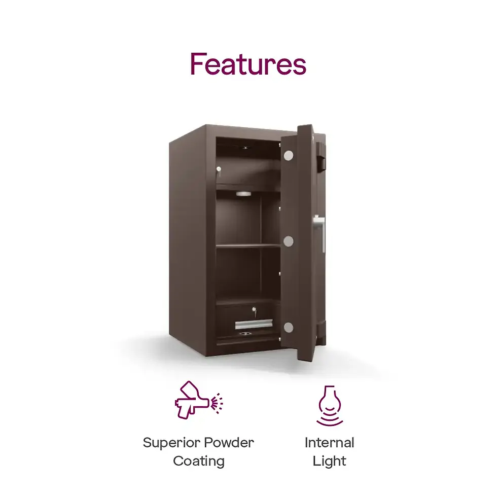 Thumbnail: Godrej Matrix 3016 V7 (112L) KL Coffee Brown Home Locker