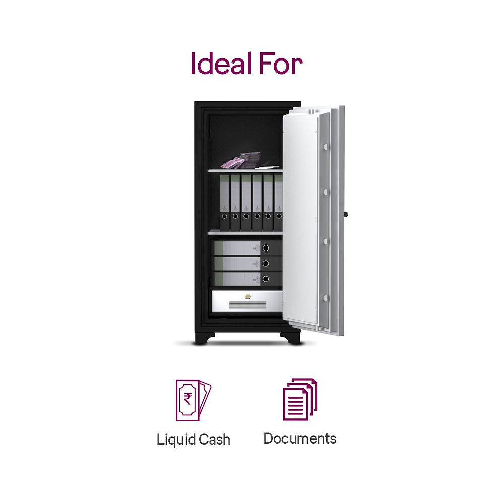 Thumbnail: Godrej Centiguard 1060 (169L) Key Lock Home Locker