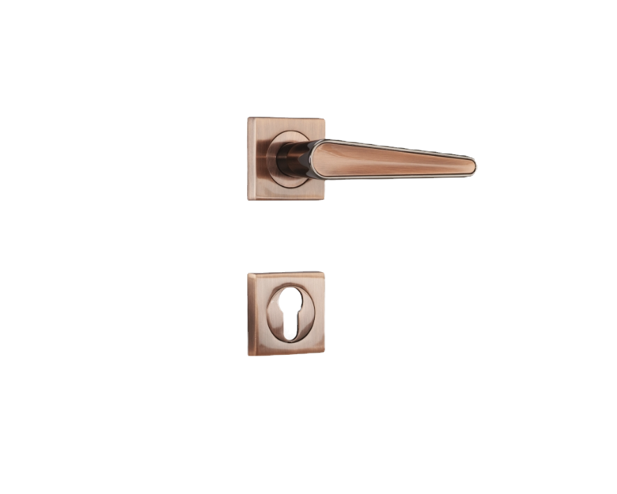 Godrej MATIZ 200 mm Door Handle Set with keyhole