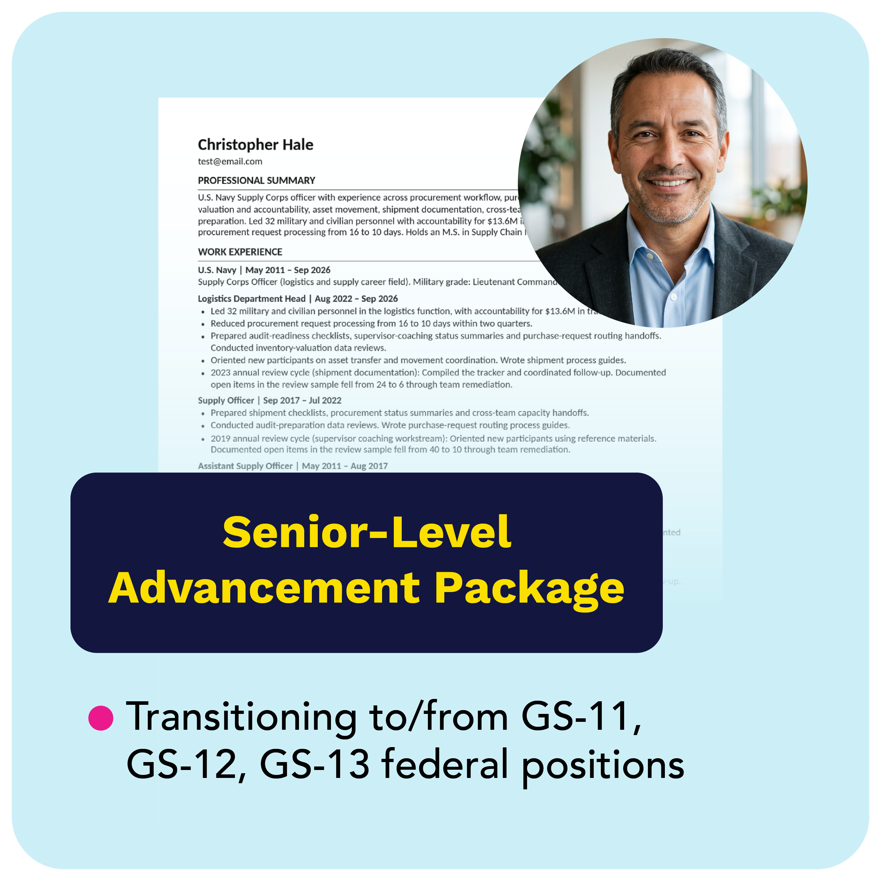 Senior-Level Advancement Package