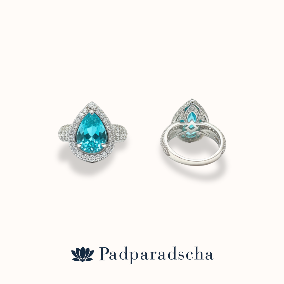 KF07973 · Anell amb Turmalina Paraíba Neó