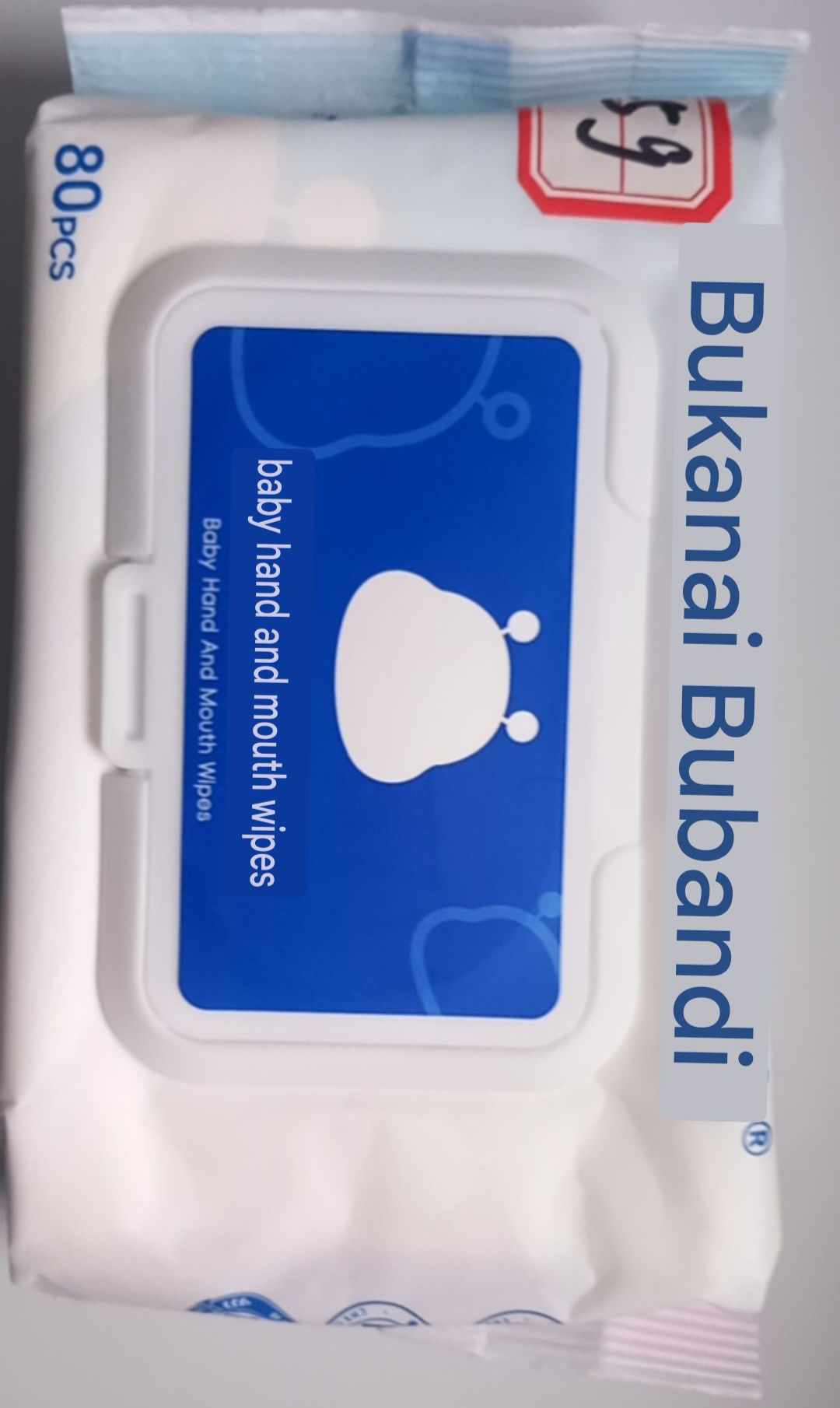 Babandi baby wet wiper ( FREE Delivery to your door Step within Netherlands )
