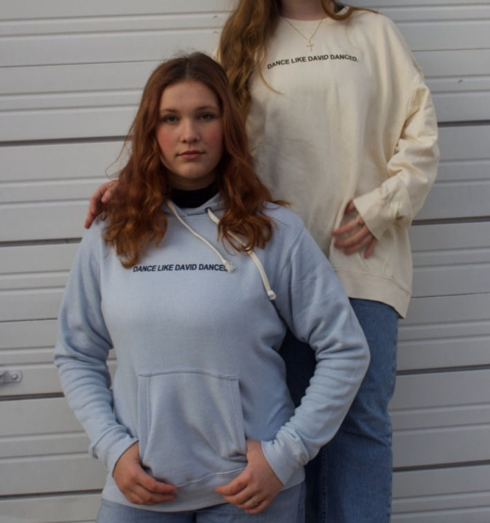 Blue Dance Like David Hoodie