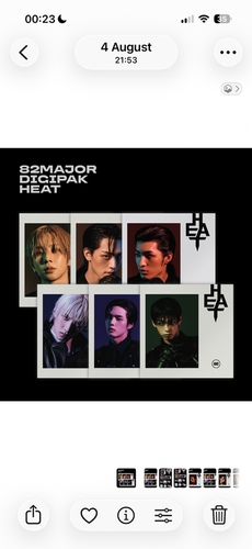PRE-ORDER : SIGNED 82MAJOR - HEAT (Digipak) RANDOM | K-POP KORNER
