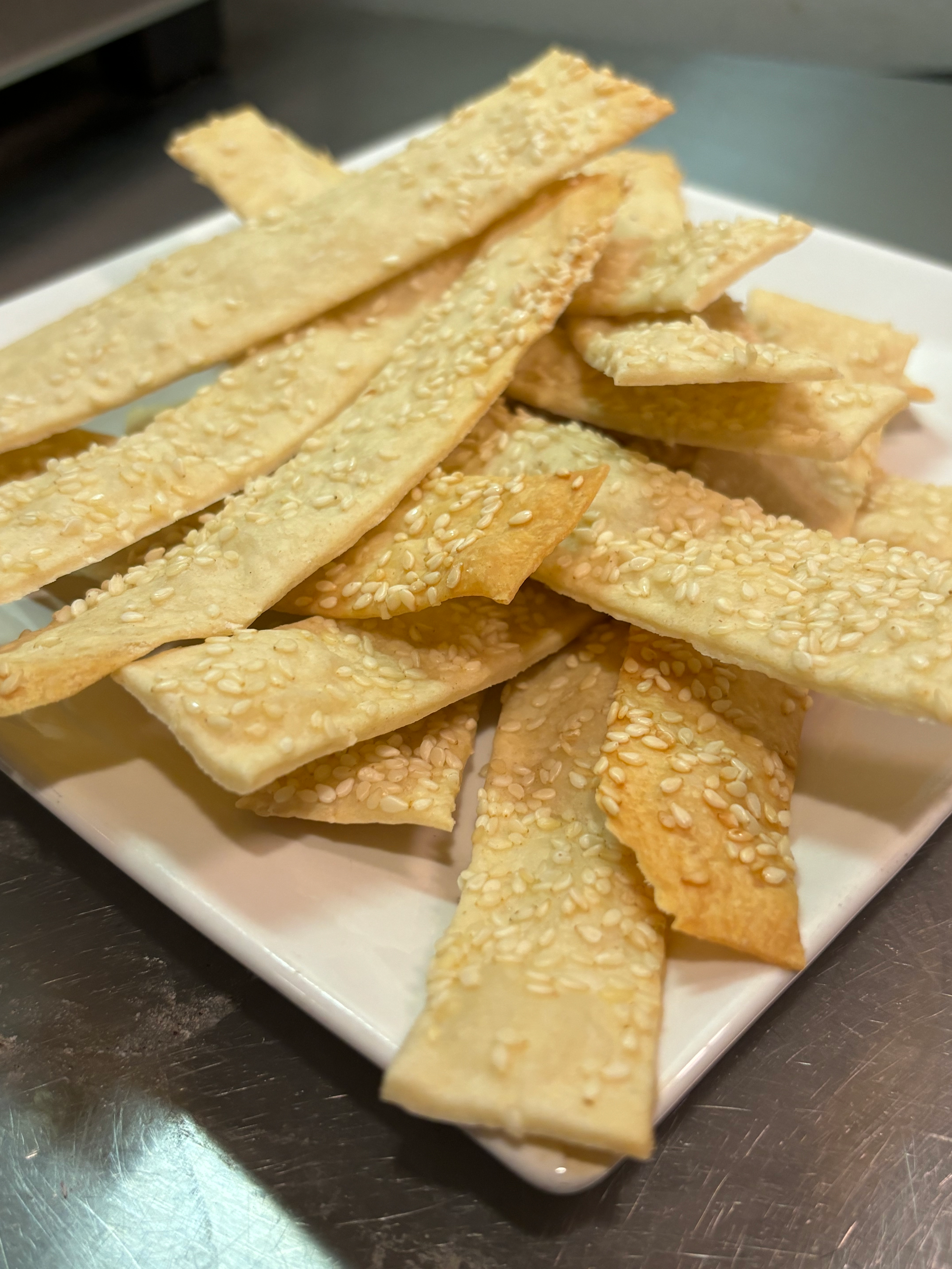 Sesame Crackers