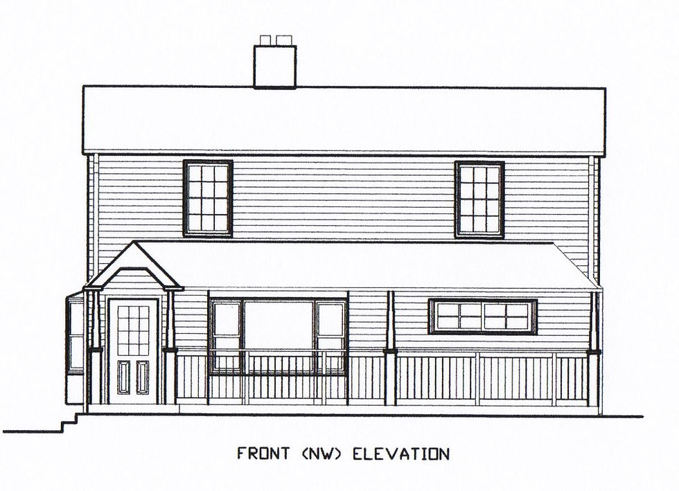 Girdner Residence Front Elevation