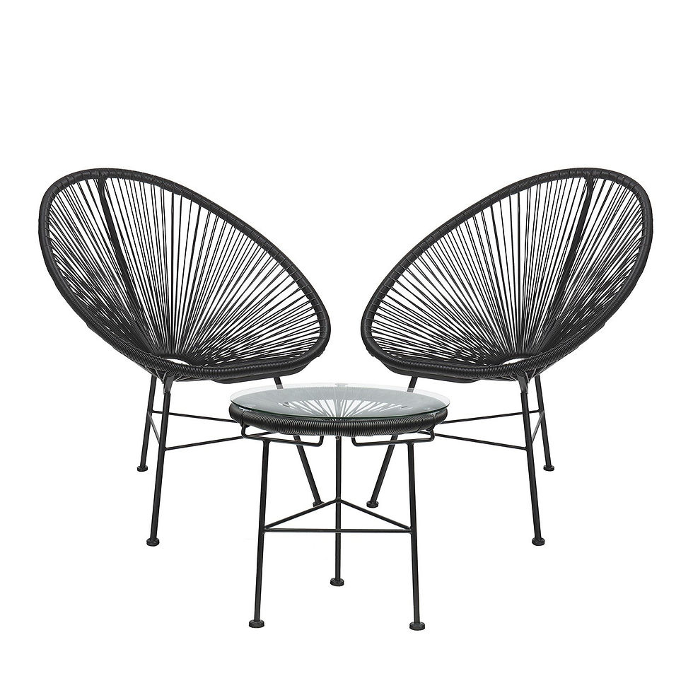 Miniatura: SET DE SILLAS CON MESA