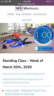 MS Workouts MS Workouts - Full-Body Exe