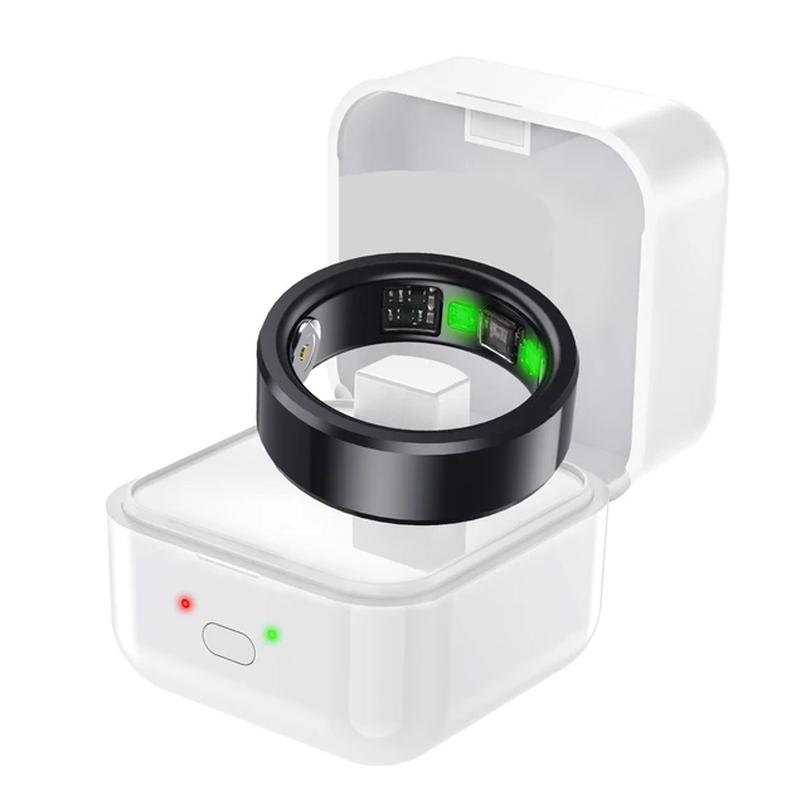 Thumbnail: NEW Smart Ring Activity Tracker Blood Oxygen Blood Pressure Heart Rate Sleep Mon