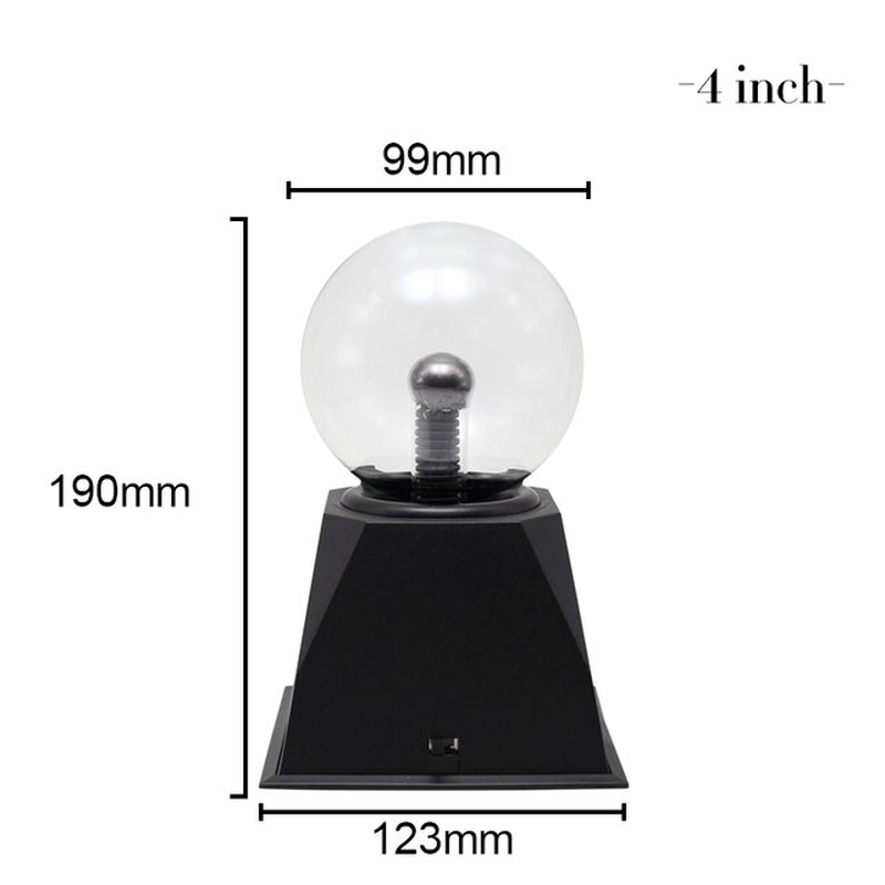 Thumbnail: Novelty Lighting Magic Plasma Ball Lamp 3/4/5/6 Inch Night Light Lava Lamp Chris