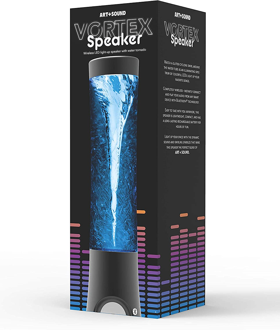 Thumbnail: Vortex Tornado TWS Bluetooth Speaker, 7 LED Light Show, Portable Speaker, Tornad