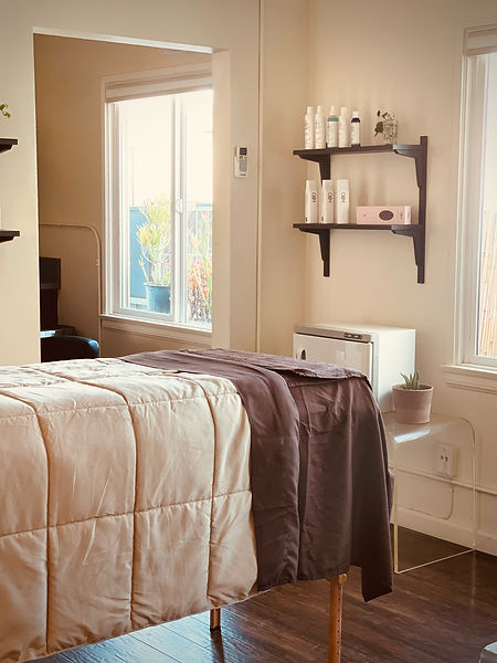 Private and luxurous hip skincare studio in downtown La Mesa