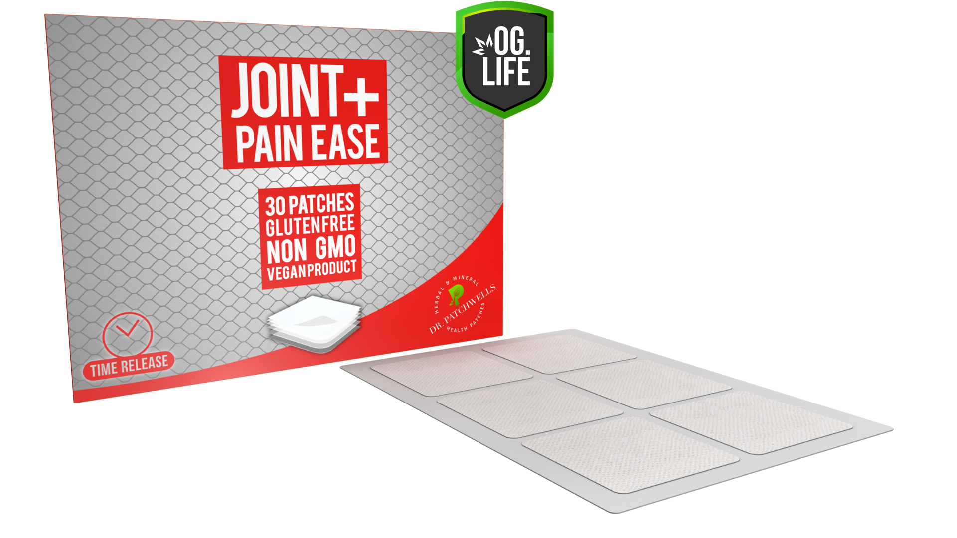 Joint Pain - Nanotechnology Transdermal Patch (30 Patches)