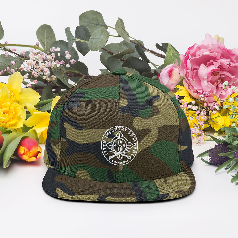 Thumbnail: 175th Infantry w/White Logo - Snapback Hat